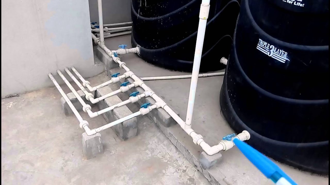 Water Tank Connection Work